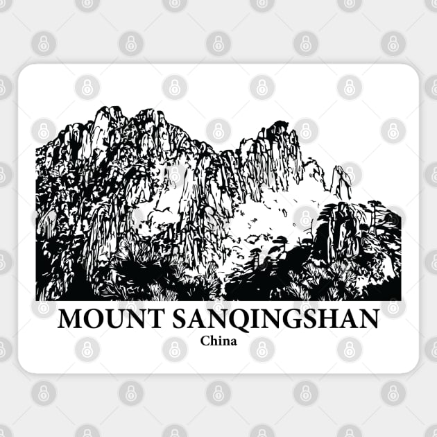 Mount Sanqingshan - China Magnet by Lakeric